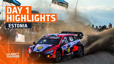 Day Highlights Wrc Rally Estonia Youtube