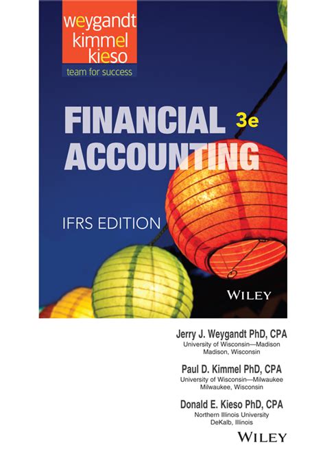 Financial 3e Accounting Financial Accounting Ifrs 3rd Edition [book]