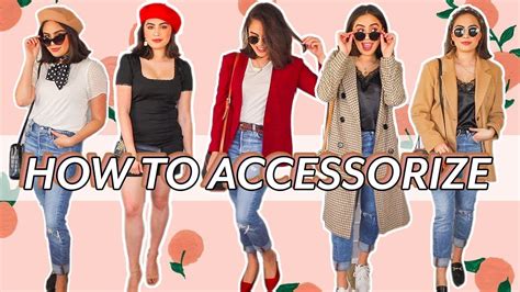 How To Accessorize Basic Outfits Accessorizing 101 ♡ Youtube