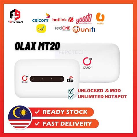 MODEM OLAX MT20 PORTABLE WiFi (READY STOCK) | Shopee Malaysia
