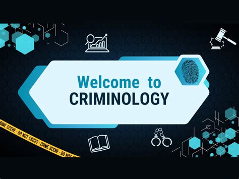 Criminology Taster Lesson Teaching Resources