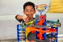 HOT WHEELS CITY ZESTAW ZAKRĘCONY MEGA GARAŻ PARKING autko Cena Opinie