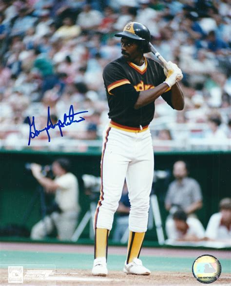 Autographed Garry Templeton 8x10 San Diego Padres Photo Main Line