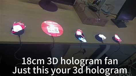 4k Led Holographic Advertising Display 3d Hologram Fan Backpack Video