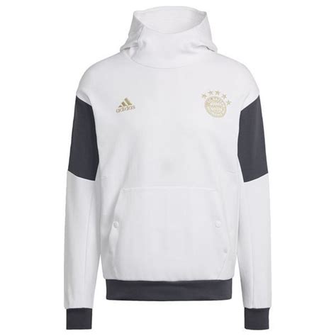 Bayern Munich Sweat Capuche Travel Blanc Noir Unisportstore Fr