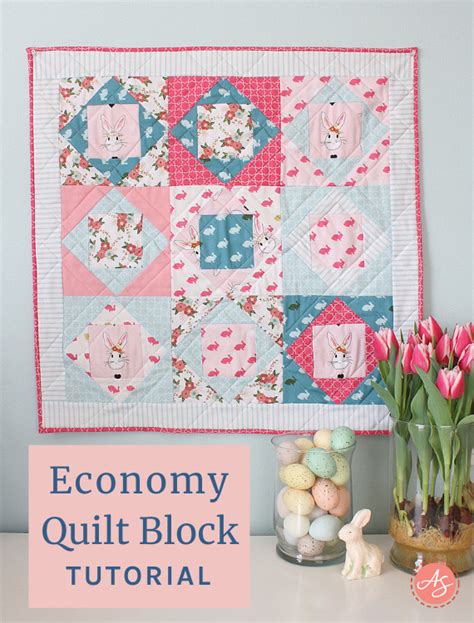 Square In A Square Quilt Block Tutorial By Amy Smart Diary Of A Quilter