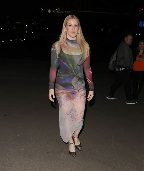 ELLIE GOULDING Leaves Gay Times Awards In London HawtCelebs