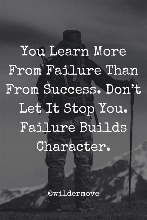 Learn More From Failure Than Success Quote Jena Robbin