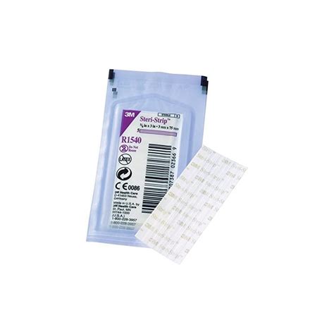 M Steri Strip R Reinforced Adhesive Skin Closures X Mm Pcs