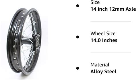 Amazon Steel Rear Rim Wheel Disk Brake Apollo Ssr Cc Cc Cc