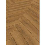 Bonetto Royal Oak Herringbone Laminate 8mm UDDO Designer Flooring