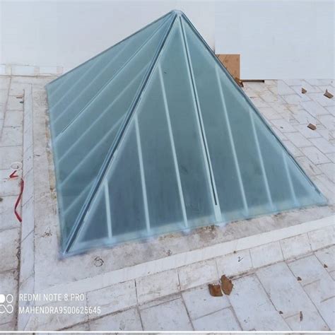 Toughened Glass Cold Rolled Pyramid Skylight Blinds At Rs 800 Sq Ft In