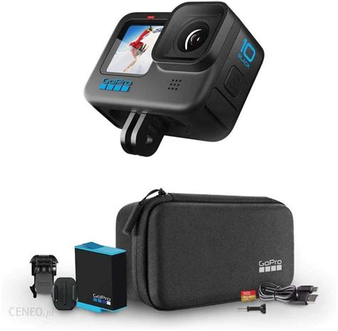 Kamera Sportowa GoPro HERO10 Black Bundle CHDRB 101 CN Opinie I