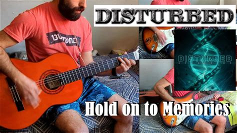 Disturbed Hold On To Memories Guitar Cover Esp Sub Youtube