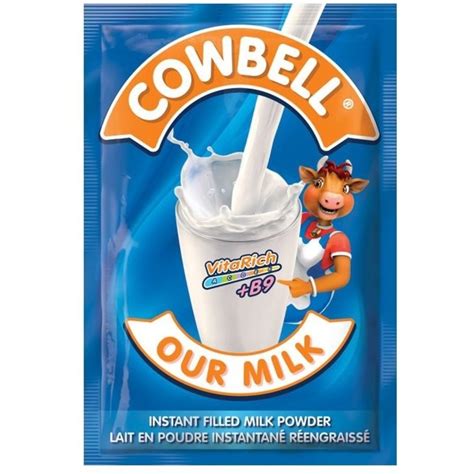 Cowbell Plain Powdered Milk 26g X 10 Sachets Cedishop