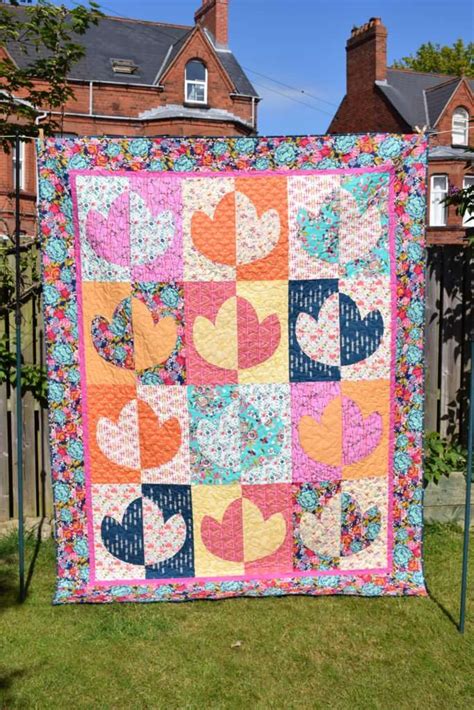 Lotus Flower Quilt Just Jude Designs Quilting Patchwork And Sewing