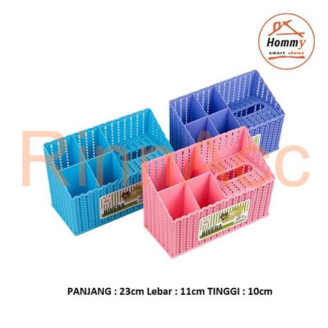 Jual Tempat Sendok Sekat Dan Tissue Kosmetik Rivera Cutlery Holder