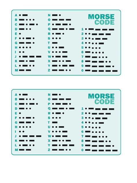 Morse Code | PDF