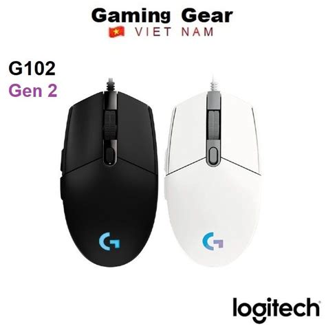 Chuột Gaming Logitech G102 Gen 2 Lightsync Tùy Chỉnh Rgb 6 Nút Lập Trình Lazada Vn