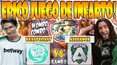 BEASTCOAST VS ALLIANCE LATAM BO3 GAME 2 K1 HECTOR VS LUMIERE DPC SA