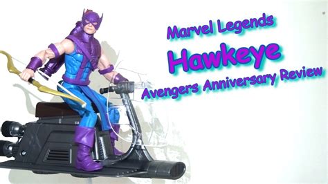 Marvel Legends Hawkeye With Skycycle Review Youtube