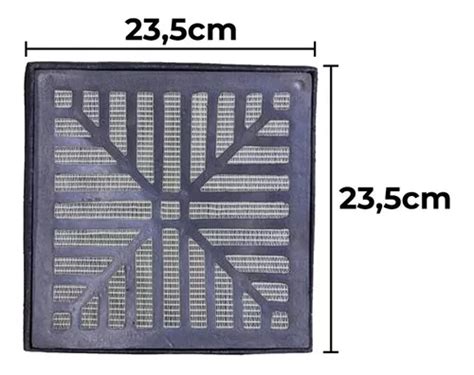 Ralo Coletor C Grelha De Alum Nio E Tela Tamanho X Mercadolivre