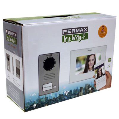 Fermax W Fermax Way Fi Video Door Entry Kit Wifi Intercom Audio