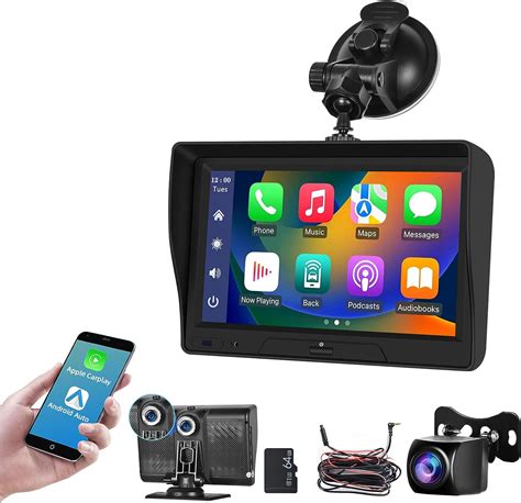 Amazon Podofo Newest Portable Car Stereo With Wireless Carplay