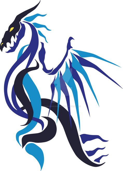 Dragon Blue Flame by TheKohakuDragon on DeviantArt