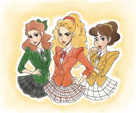 The Heathers By Db Artwork On Deviantart