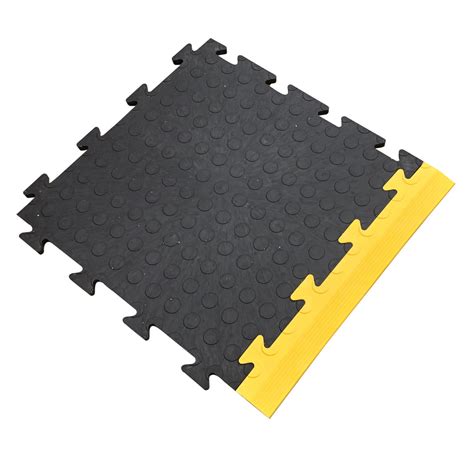 Interlocking Vinyl Floor Tiles - Studded Surface - Workplace Stuff