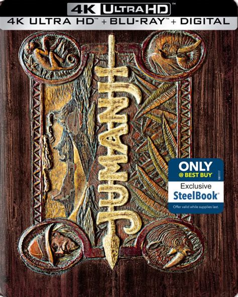 Customer Reviews Jumanji Includes Digital Copy Steelbook 4k Ultra