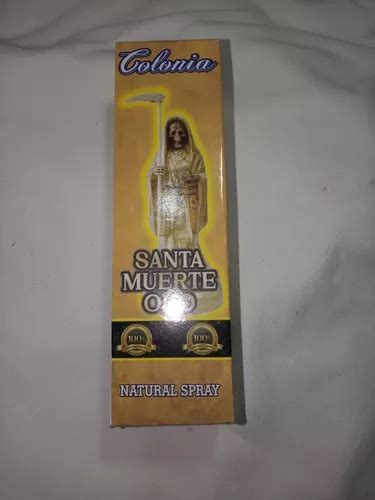 Colonia Locion Santa Muerte Oro