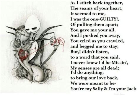 Jack And Sally Quotes - ShortQuotes.cc