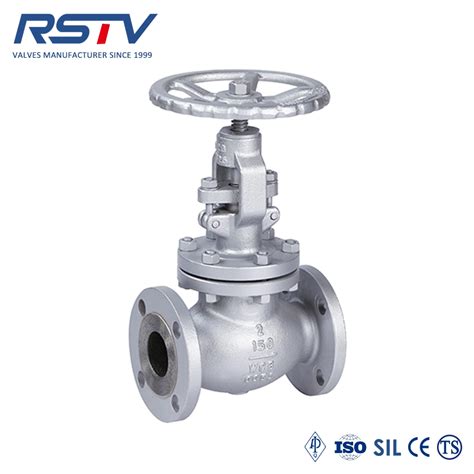 Industrial Use Standard Cast Steel Wcb Globe Valve China Flanged