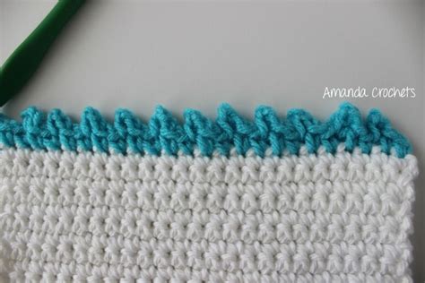 How To Make The Picot Stitch Amanda Crochets