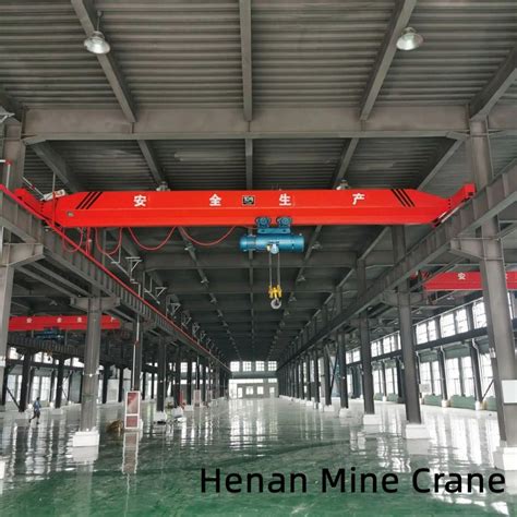 Single Girder Overhead Crane With Hoist T Electric Travelling Crane