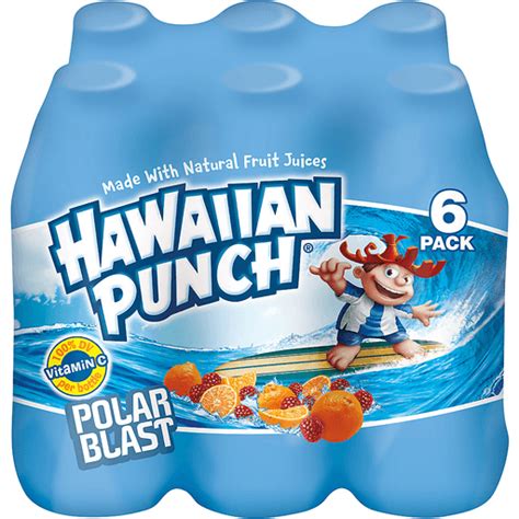 Hawaiian Punch Polar Blast Fl Oz Bottles Pack Fruit Berry