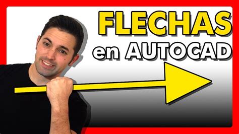 Cómo HACER una FLECHA en AutoCAD 3 Formas YouTube