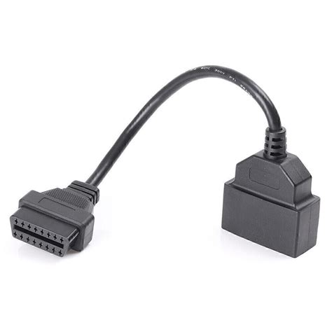 Obd1 To 16 Pin Obd2 Adaptor Convertor Connection Cable For Toyota 22 Pin 1pc 532613732059 Ebay