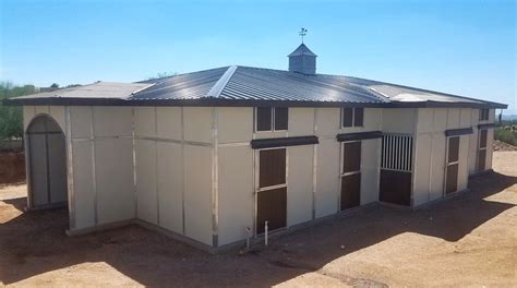 Custom Hip Roof Barn | Scottsdale, AZ | Coffman Barns