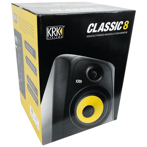 KRK Classic 8 (CL8G3) 8″ Powered Studio Monitor – ProSoundGear