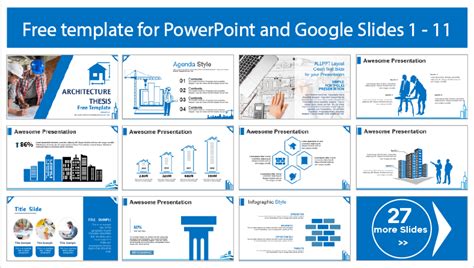 Architecture Thesis Template Powerpoint Templates And Google Slides