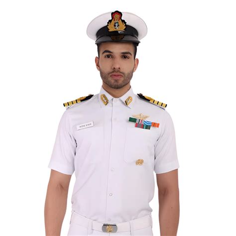 Indian Navy Uniform - White Uniform