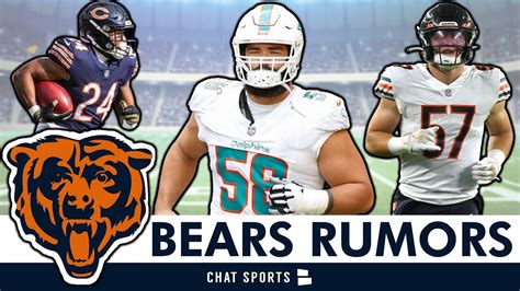 Chicago Bears Rumors Sign Connor Williams Khalil Herbert Trade Jack