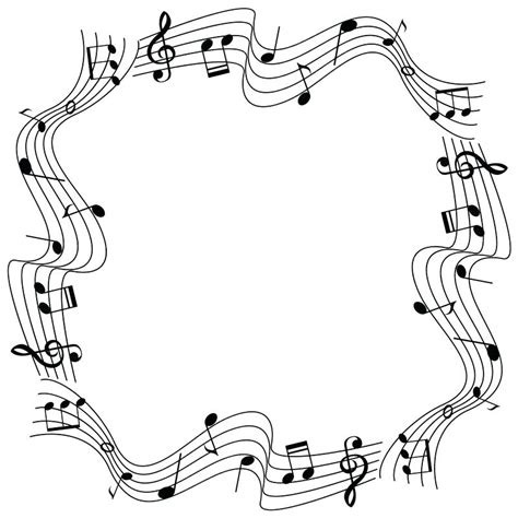 Music Border Vector at Vectorified.com | Collection of Music Border ...