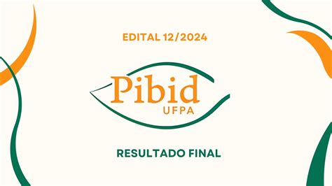 Sobre O Pibid Pibid Ufpa