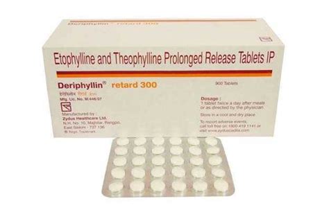 Deriphyllin Retard 150 Tablet PR 30 Uses Price Dosage Side