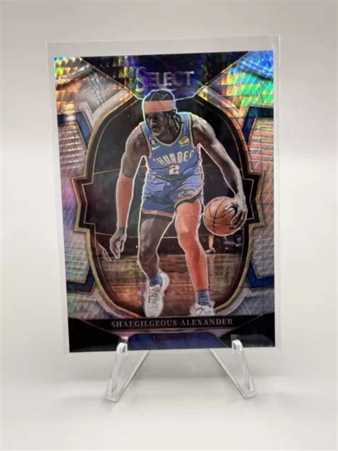 2022 23 PANINI SELECT Buste Fortunate 6 8 Shai Gilgeous Alexander OKC