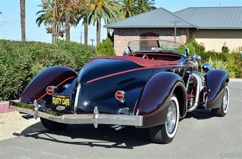 1936 AUBURN BOATTAIL SPEEDSTER RARE 5 SEAT BUILT IN 71 Classic Cars